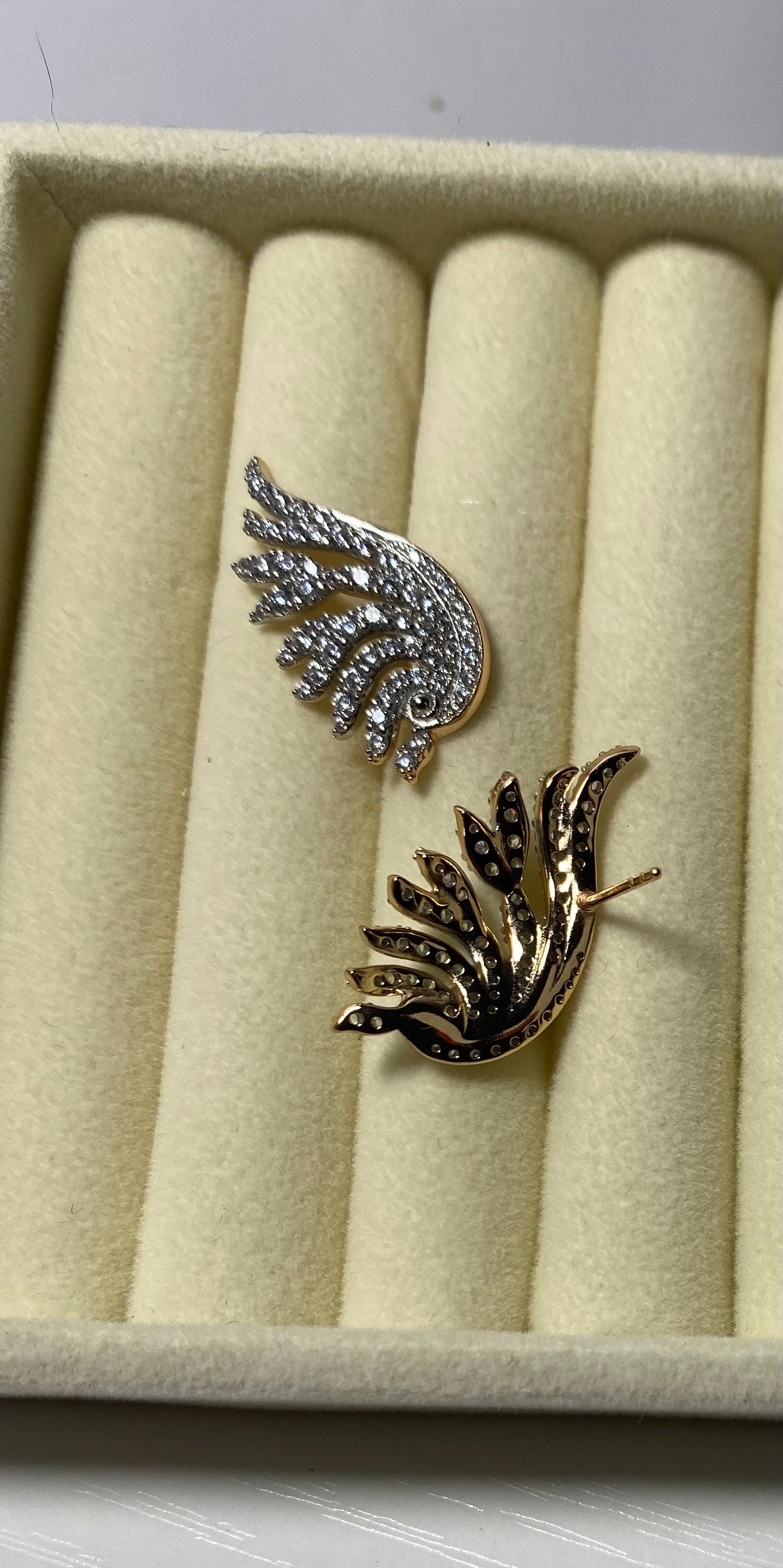 wing earrings