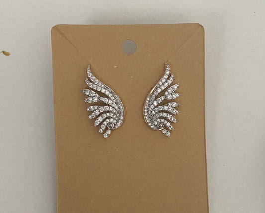 wing earrings